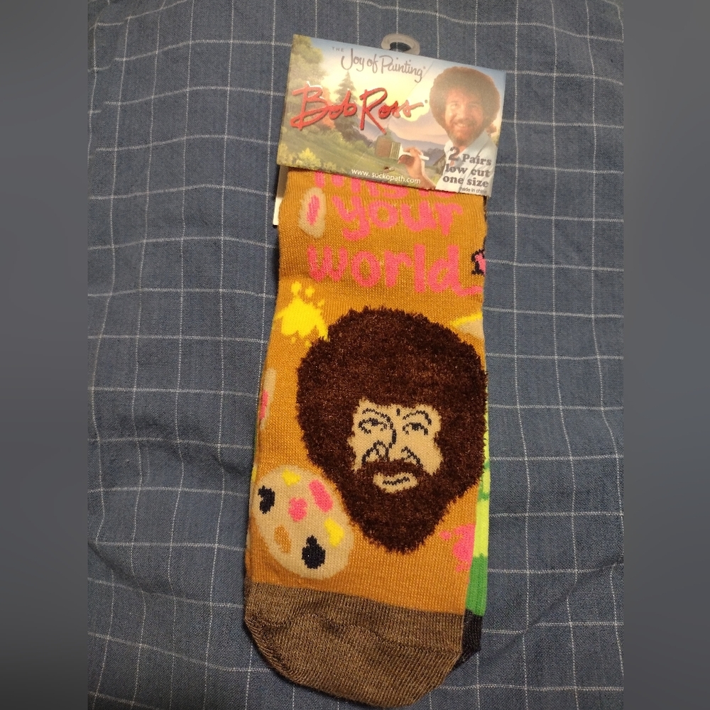Bob Ross Socks